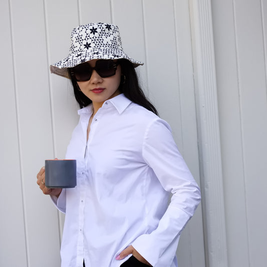 Floral Pattern Bucket Hat